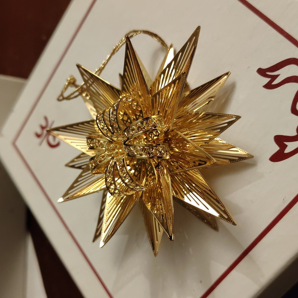 Star Bright Danbury Mint Christmas Ornament